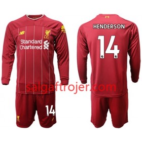 Liverpool Fodboldtrøjer Henderson 14 Børn Hjemmebanesæt 2019/20 Langærmet